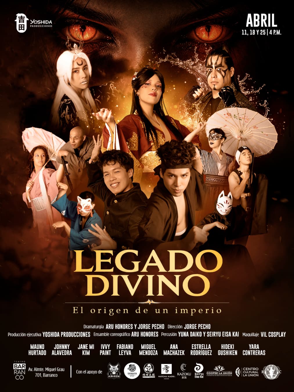 Flyer de Legado Divino
